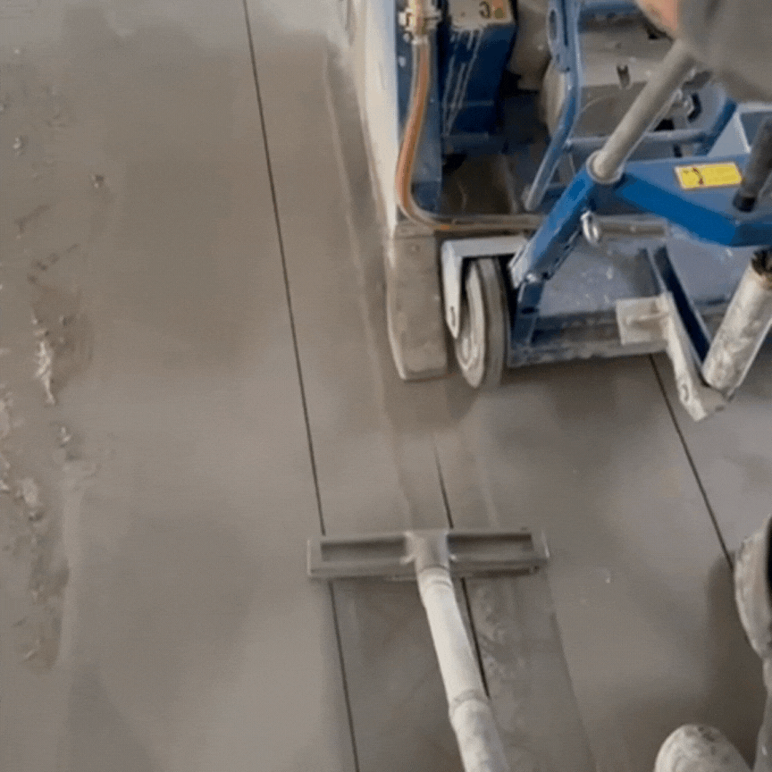 Schlitze für Gleitlagerregal, Betonschlitze, Nut für Regalsysteme, Leitdraht